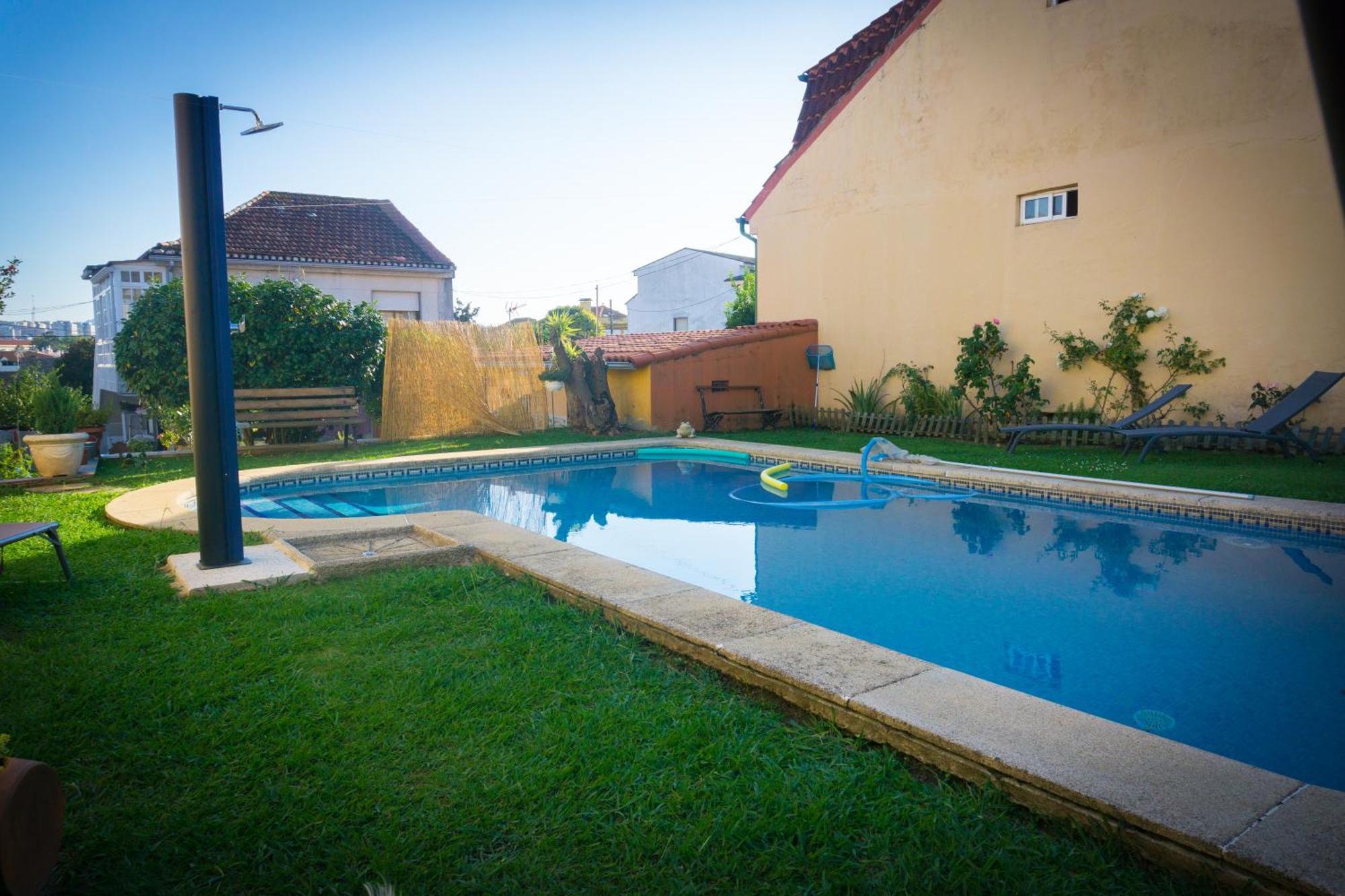 Апартаменти Apartamento Con Piscina Privada Віго Екстер'єр фото